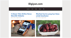 Desktop Screenshot of digiyan.com